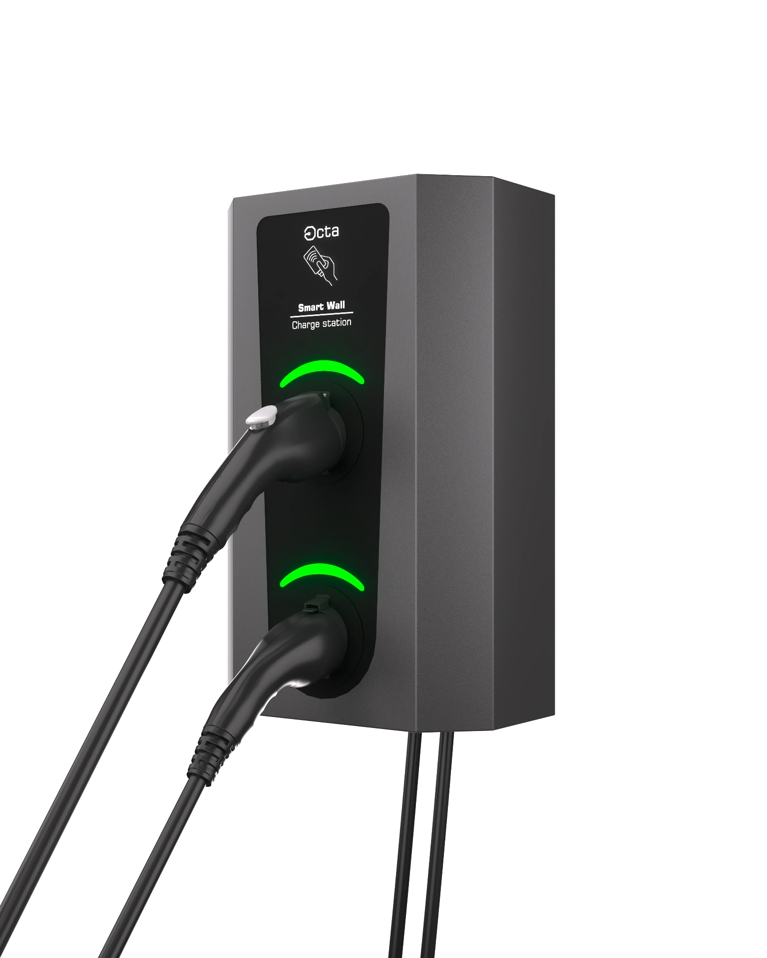 Octa Smart Wall SW229-С22-C1 (29 кВт, Type 2 + Type 1) - Фото 2