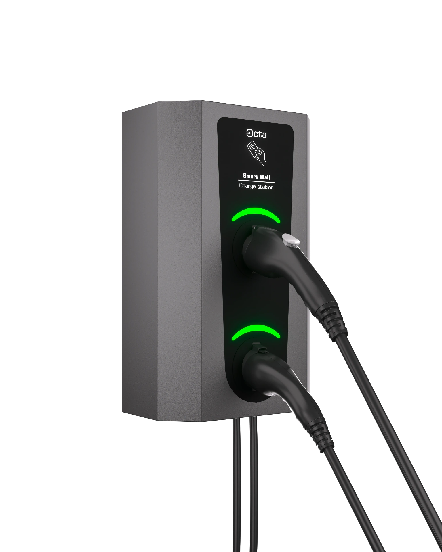 Octa Smart Wall SW229-С22-C1 (29 кВт, Type 2 + Type 1) - Фото 3